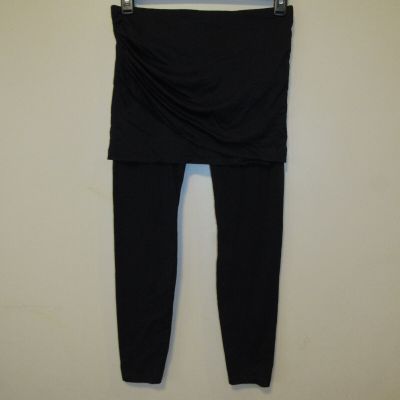 Cabi M’Leggings Black Mesh Skirted Leggings Size Small Style 5080